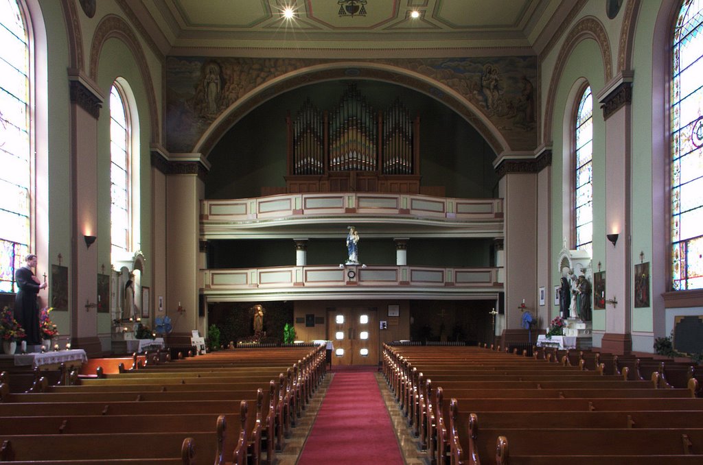 saint mary of victories chapel saint louis missouri - choir lofts.jpg - 133.44 kB